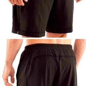 lululemon athletica Men's Black Athletic Shorts